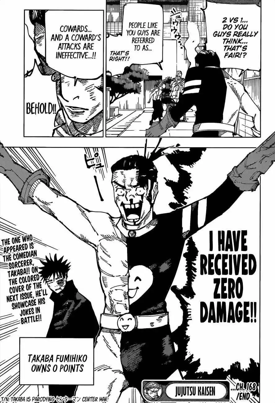 Jujutsu Kaisen Chapter 168 21